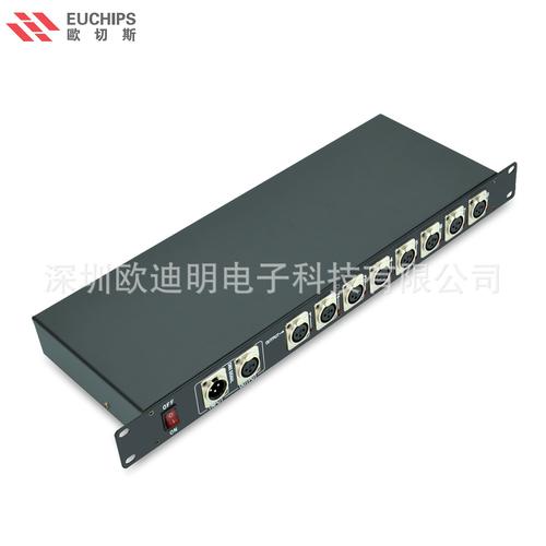 欧切斯90-240v dmx512 信号放大器灯光控制增强器 卡侬母座dmx108